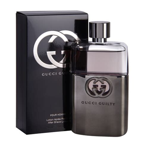 gucci guilty black pour homme after shave lotion|gucci guilty pour homme men.